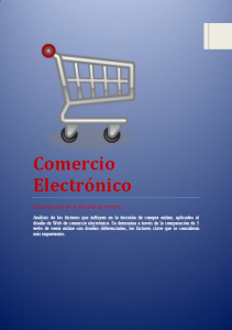 Análisis de los factores de compra en una Tienda Online